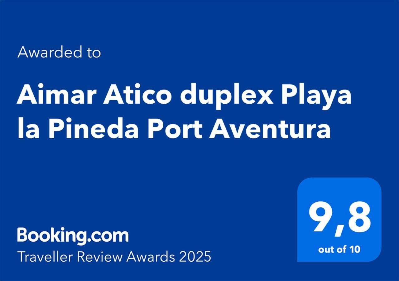 דירות Aimar Atico Duplex Playa La Pineda Port Aventura מראה חיצוני תמונה